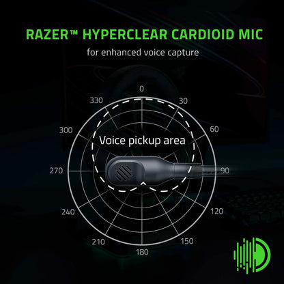 Blackshark V2 X Wired Gaming Headset Hyperclear Cardioid Mic Black